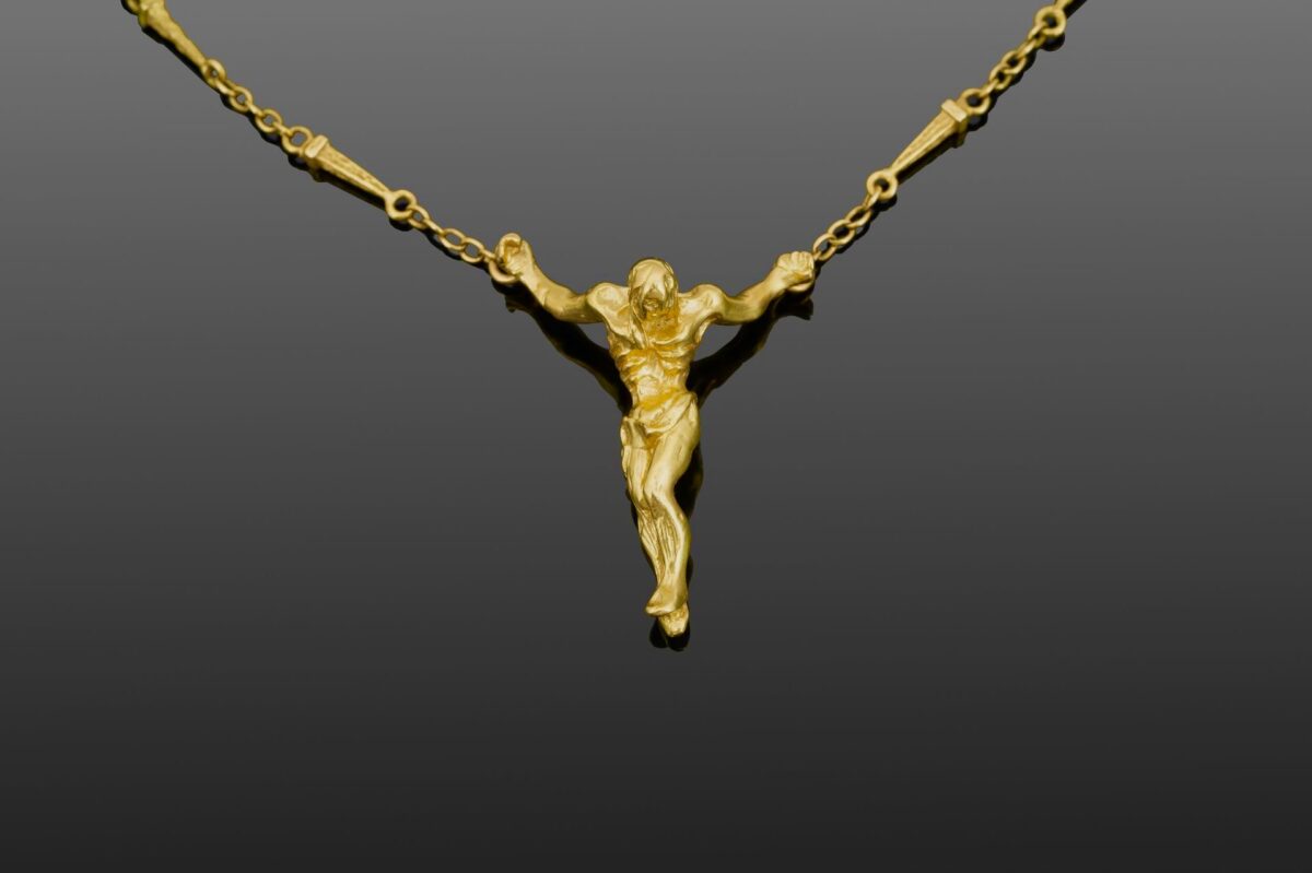 Chrystus św. Jana od Krzyża (2) Biżuteria Salvador Dali Chrystus św. Jana od Krzyża