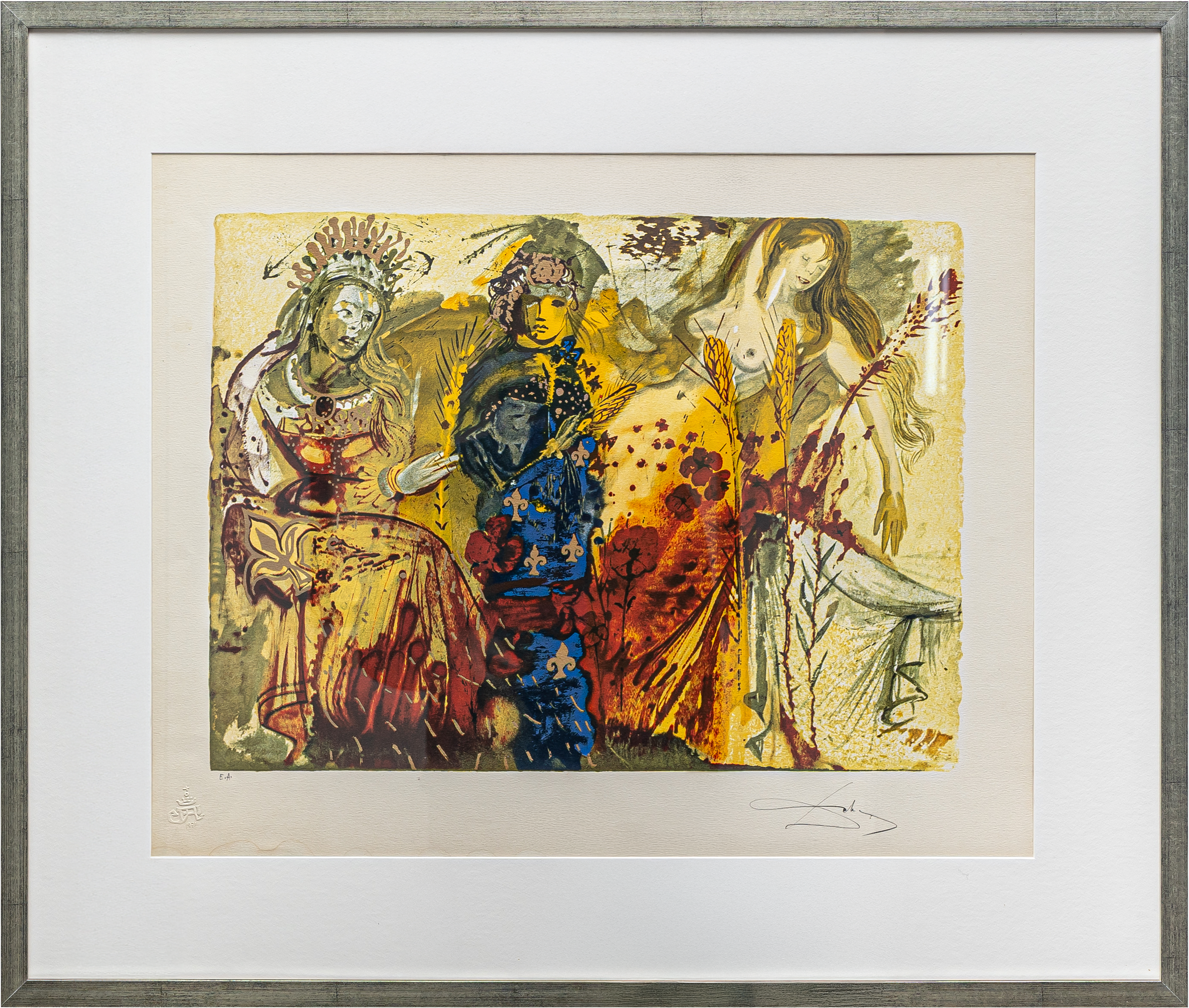 Salvador Dali - 4 pory roku - Lato