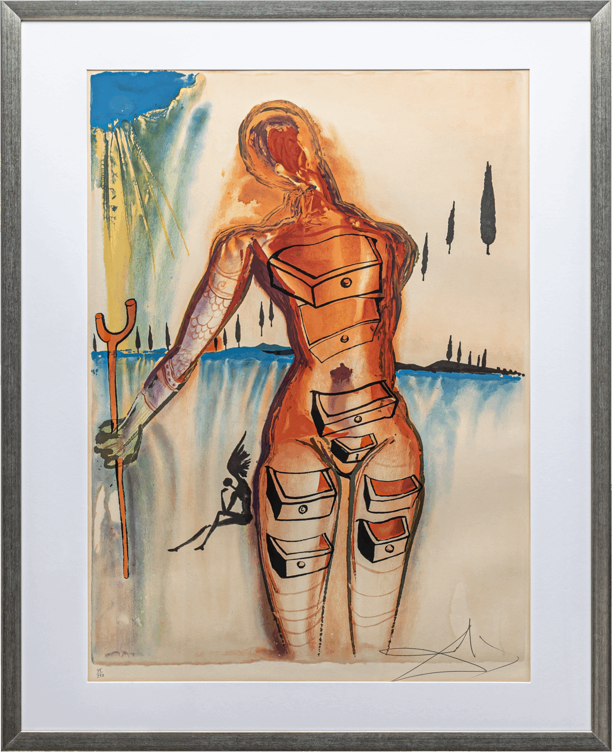 Salvador Dali - Venus z szufladami